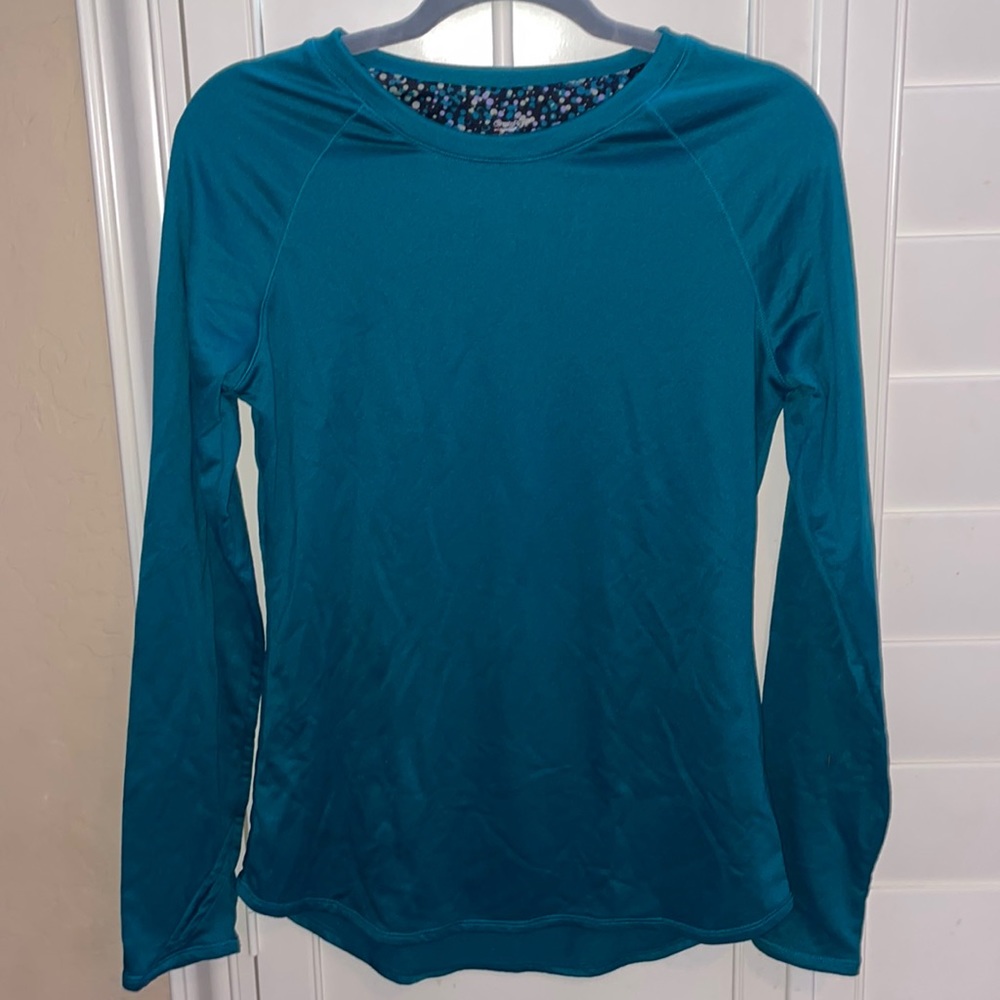 Teal Cuddl Duds Longsleeve Shirt